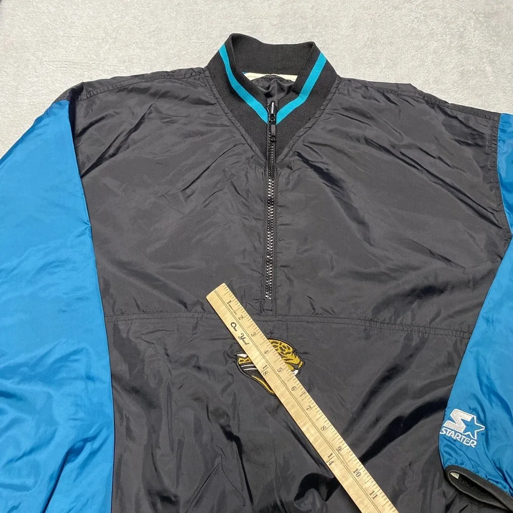 Vintage Jacksonville Jaguars Starter Jacket Mens XL Reversible Windbreaker 90s
